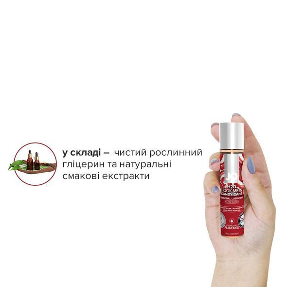 Набір лубрикантів System JO Naughty or Nice Gift Set &ndash; Candy Cane & Gingerbread (2&times;30 мл)