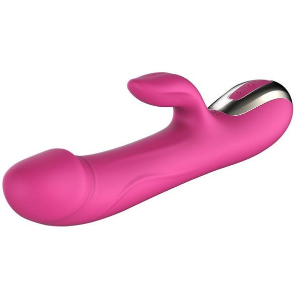 Вибратор-пульсатор Leten Automatical Thrusting Vibrator с подогревом, перезаряжаемый, 10 режимов