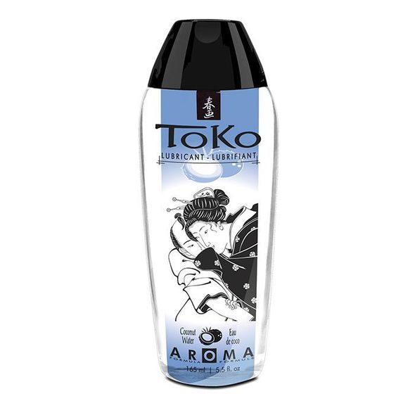 Лубрикант на водной основе Shunga Toko AROMA – Coconut Water (165 мл), не содержит сахара