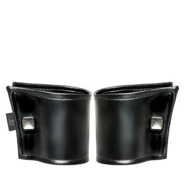 Мужские браслеты с потайным кошельком Noir Handmade H075, пара, под латекс, потайная молния