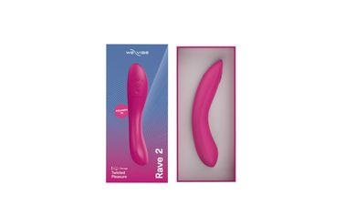 Смарт-вібратор We-Vibe Rave 2 Twisted Pleasure Pink, для точки G та входу в піхву, 2 мотори