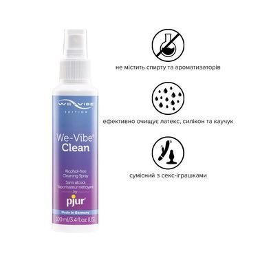 Антибактеріальний спрей pjur We-Vibe Clean 100 мл без спирту та ароматизаторів