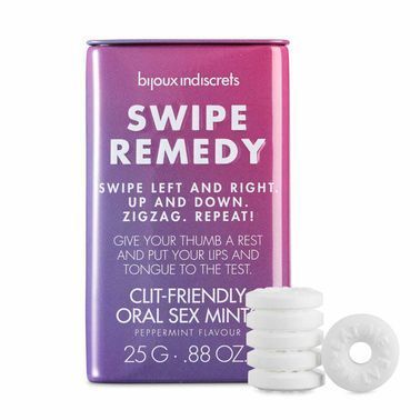Мятные конфеты Bijoux Indiscrets Swipe Remedy &ndash; clitherapy oral sex mints, без сахара, срок 31.08.23