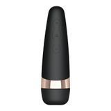 Вакуумный клиторальный стимулятор Satisfyer Pro 3+ Vibration с вибрацией и очень мягким кончиком