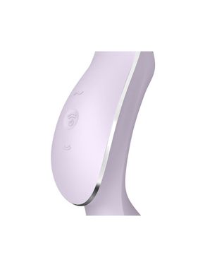 Вакуумный стимулятор с вибрацией Satisfyer Curvy Trinity 2 Violet