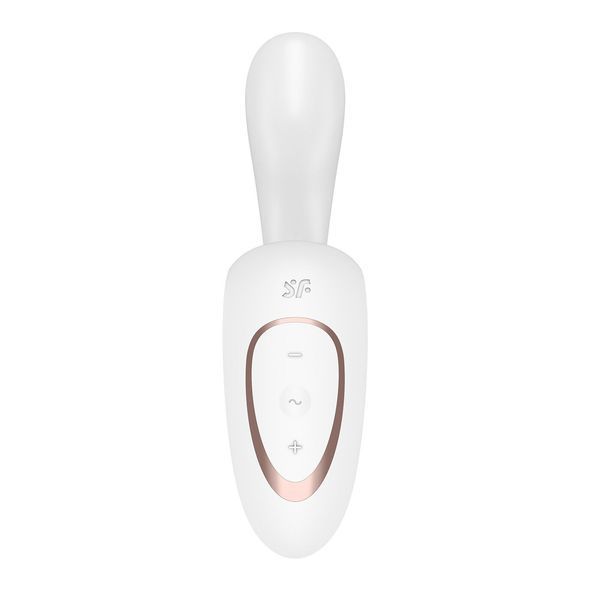 Вагинально-клиторальный вибратор Satisfyer G for Goddess 1 White, 2 мотора