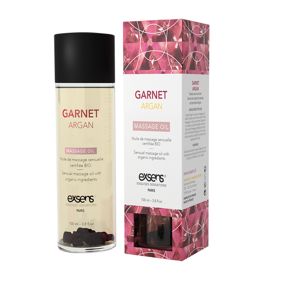 Масажна олія EXSENS Garnet Argan (чуттєве з гранатом) 100мл, натуральна