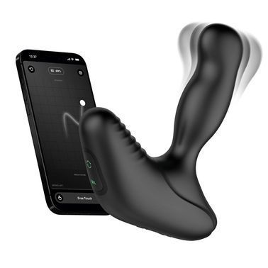 Смарт-масажер простати Nexus Revo Stealth with APP, вібрація+ротація, пульт ДУ, до 10 годин роботи