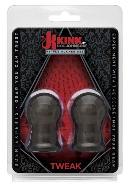 Присоски для сосков Doc Johnson Kink - Tweak - Nipple Sucker Set
