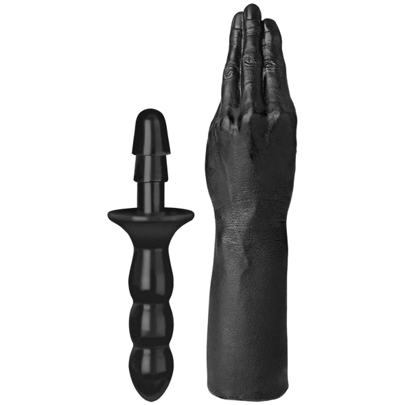 Рука для фістингу Doc Johnson Titanmen The Hand with Vac-U-Lock Compatible Handle, діаметр 6,9 см