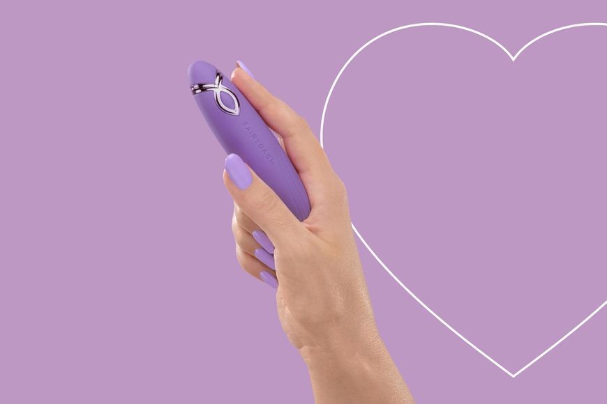 Мінівібратор FairyGasm PleasureArrow violet, Фіолетовий, Фіолетовий
