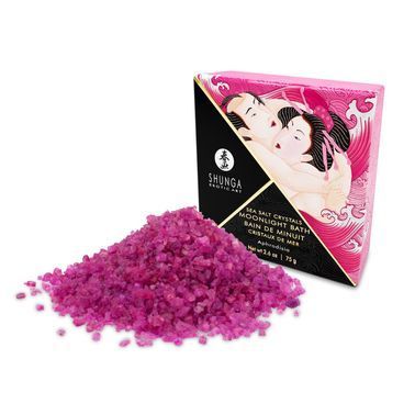Соль для ванны Shunga Moonlight Bath &ndash; Aphrodisia (75 мл), соль Мертвого моря, аромамасла