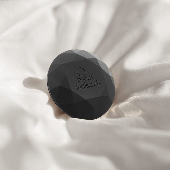 Вібромасажер діамант Bijoux Indiscrets - Twenty One Black, стильний аксесуар для дамської сумочки