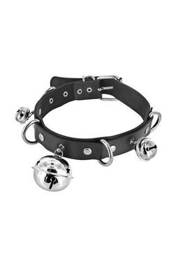 Нашийник c дзвіночками Fetish Tentation Choker Bells, екошкіра