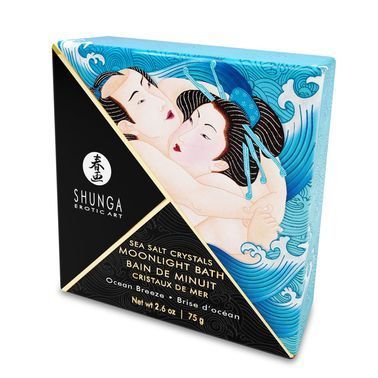 Сіль для ванни Shunga Moonlight Bath &ndash; Ocean Breeze (75 гр), сіль Мертвого моря, ароматичні олії