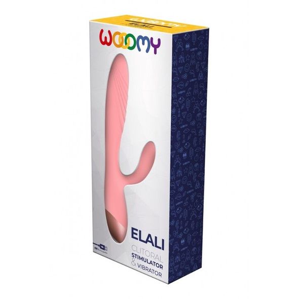 Вибратор-кролик Wooomy Elali Pink Rabbit Vibrator