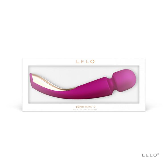 Вибромассажер LELO Smart Wand 2 Medium Black, Розовый, Рожевий