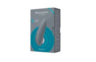 Вакуумный клиторальный стимулятор Womanizer Starlet 3 GREY, Сірий