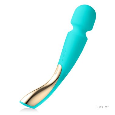 Вибромассажер LELO Smart Wand 2 Medium Black, Бірюзовий