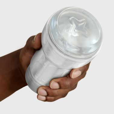 Мастурбатор Kiiroo Feel Pocket Crystal, сумісний з інтерактивною насадкою PowerBlow