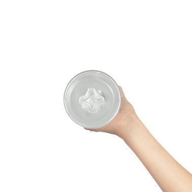 Мастурбатор Kiiroo Feel Pocket Crystal, сумісний з інтерактивною насадкою PowerBlow