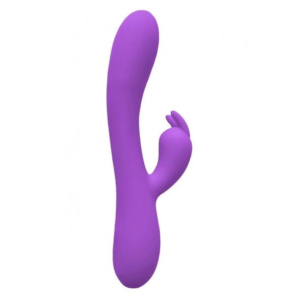 Вибратор-кролик Wooomy Gili-Gili Vibrator with Heat Purple, отросток с ушками, подогрев до 40°С