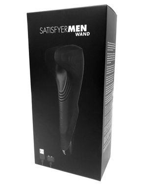 Мастурбатор Satisfyer Men Wand, багатофункціональний, чудово для пар, вібро-мінет