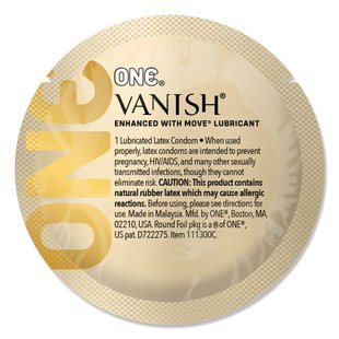 Презерватив ONE Vanish Hyperthin 1 шт