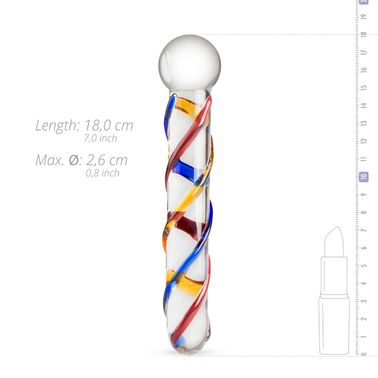 Скляний ділдо Gildo Glass Dildo No. 10