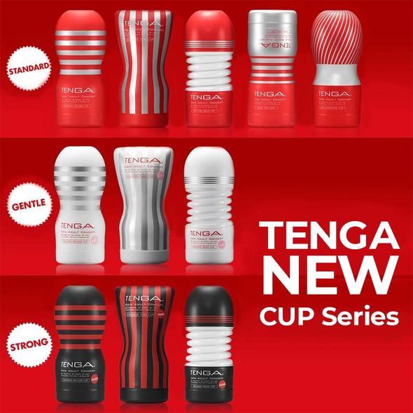 Мастурбатор Tenga Air Flow Cup, эффект всасывания