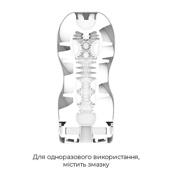 Мастурбатор Tenga Air Flow Cup, эффект всасывания