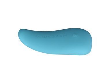 Вибратор-язычок FairyGasm ThrillLeaf blue, Голубой, Блакитний