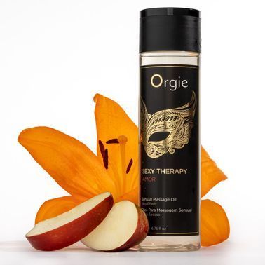 Масажна олія Orgie &ndash; Tantric Love Ritual (200 мл), для тантричного масажу, зволоження, яблуко