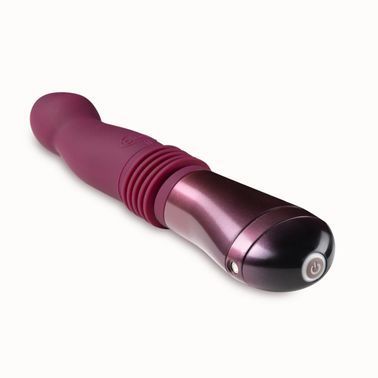 Пульсатор для точки G Blush Temptasia &ndash; Trixie Thrusting Dildo &ndash; Wine Red, 3 швидкості
