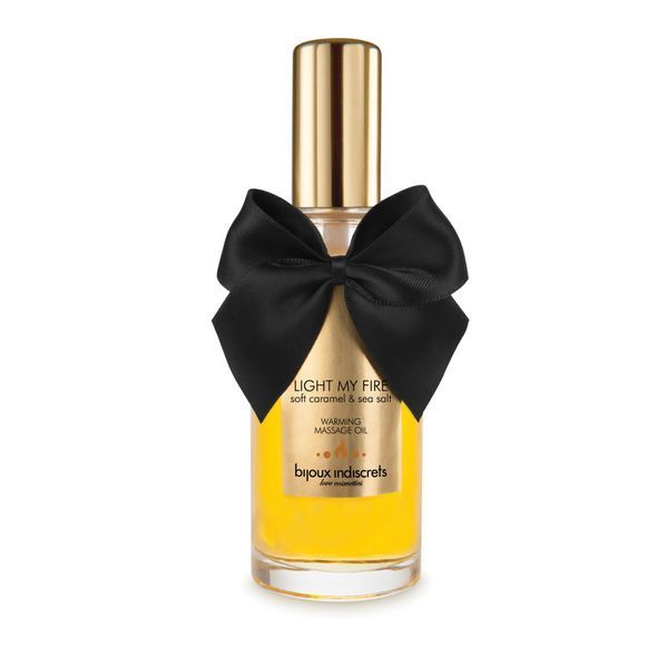 Розігрівальна олія Bijoux Indiscrets Light my Fire &ndash; Caramel&Sea salt