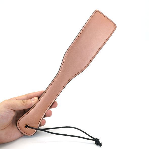 Паддл Liebe Seele Rose Gold Memory Paddle, обтягнутий натуральною шкірою, рожеве золото