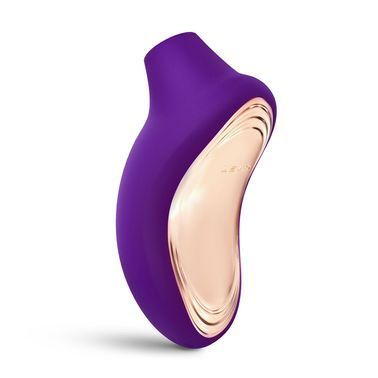 Звуковой стимулятор клитора LELO SONA 2 Purple, 12 режимов, Сиреневый, Фіолетовий