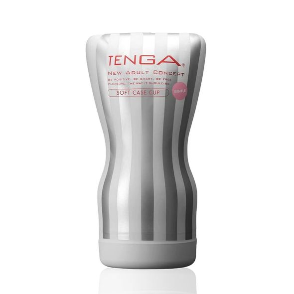 Мастурбатор Tenga Squeeze Tube Cup (мягкая подушечка) GENTLE сдавливаемый