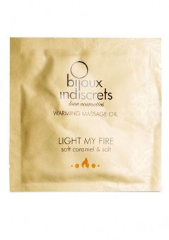 Пробник Bijoux Indiscrets Sachette Light My Fire – Caramel&Sea salt (2 мл)