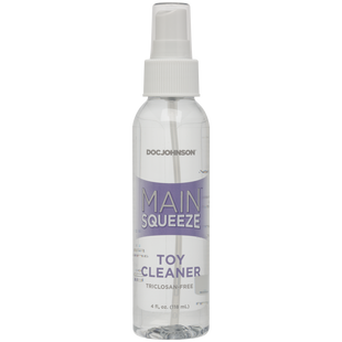 Очищувальний засіб для іграшок Doc Johnson Main Squeeze Toy Cleaner (118 мл) антибактеріальний