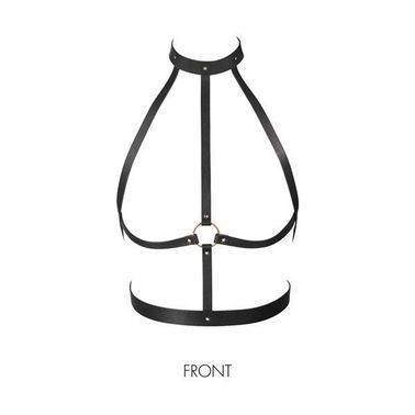Портупея Bijoux Indiscrets MAZE &mdash; H Harness Black