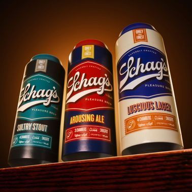 Мастурбатор &ndash; банка пива Blush Schag's Arousing Ale Masturbator &ndash; Frosted, самосмазывающийся, вакуум