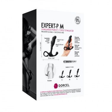 Ручний ергономічний масажер простати Dorcel Expert P size M