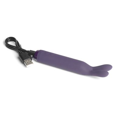 Вібратор з вушками Je Joue - Rabbit Bullet Vibrator Purple, глибока вібрація