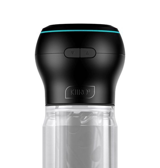 Мастурбатор Kiiroo Feel Pocket Crystal зі всмоктувальною інтерактивною насадкою PowerBlow Combo Set