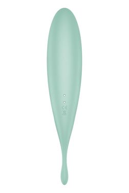 Смарт-вібратор для клітора з вакуумною стимуляцією Satisfyer Twirling Pro+ Mint