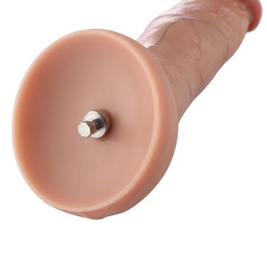 Гіперреалістичний фалоімітатор для секс-машин Hismith Hyper Realistic Silicone Dildo, KlicLok