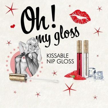 Набір блисків для сосків Bijoux Indiscrets Kissable Nip Gloss DUET (2&times;13 мл)