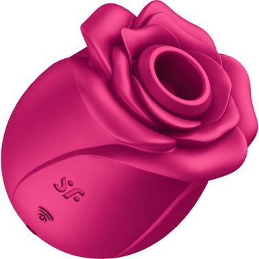 Вакуумный клиторальный стимулятор Satisfyer Pro 2 Classic Blossom, технология Liquid Air, Красный, Червоний