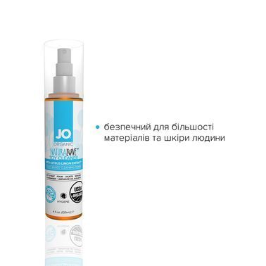 Очищувальний спрей System JO NATURALOVE &mdash; ORGANIC (120 мл) без сульфатів, триклозану та спирту
